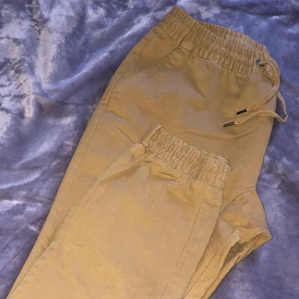 Khaki Joggers